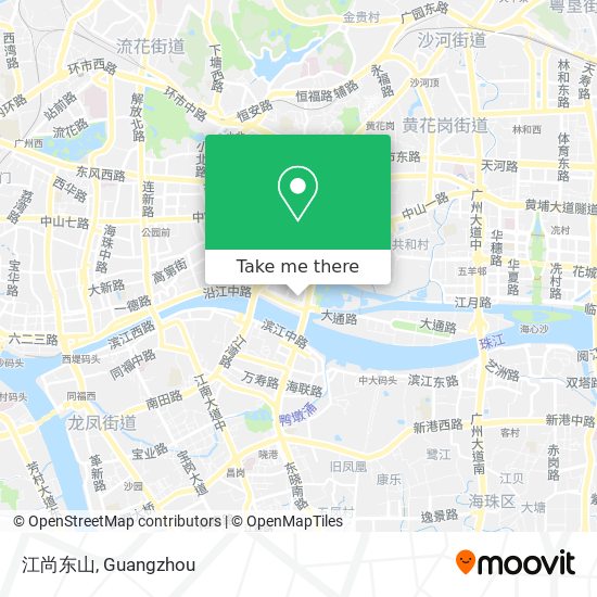 江尚东山 map
