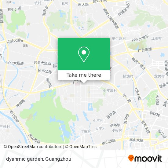 dyanmic garden map