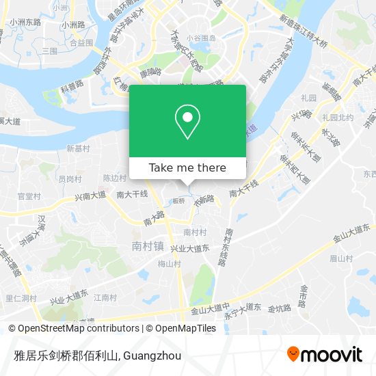 雅居乐剑桥郡佰利山 map
