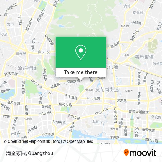 淘金家园 map