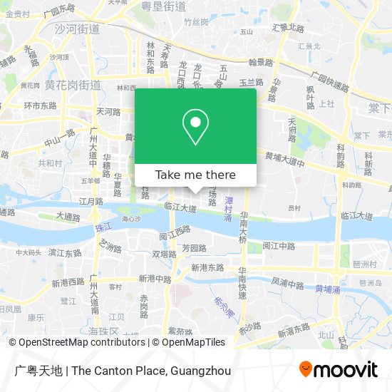 广粤天地 | The Canton Place map