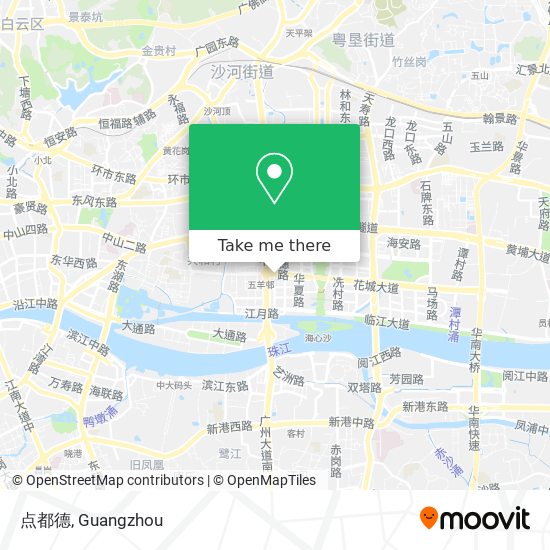 点都德 map