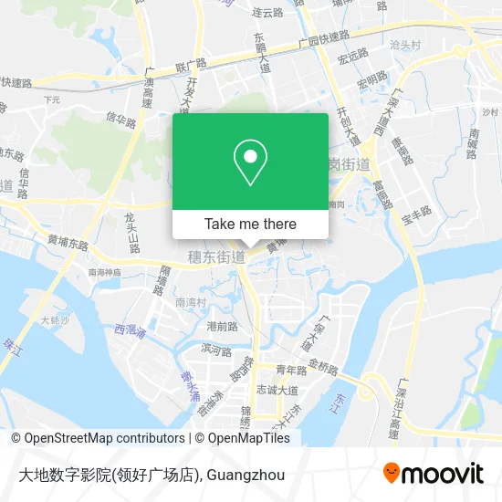 大地数字影院(领好广场店) map