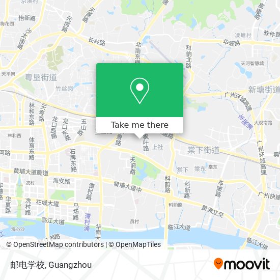 邮电学校 map