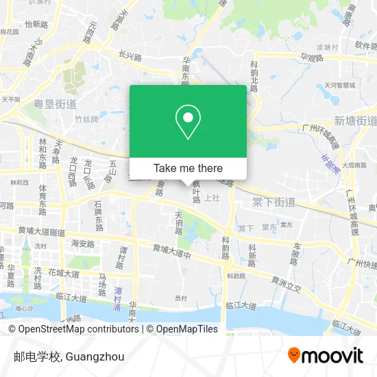 邮电学校 map