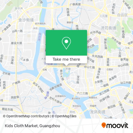 Kids Cloth Market map