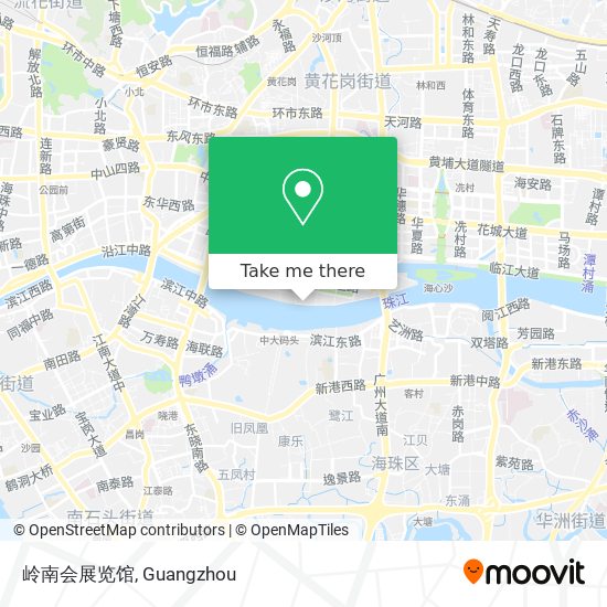 岭南会展览馆 map