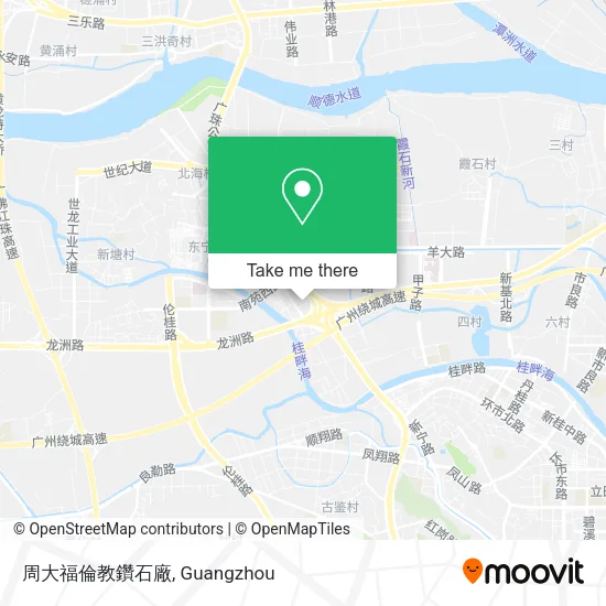 周大福倫教鑽石廠 map