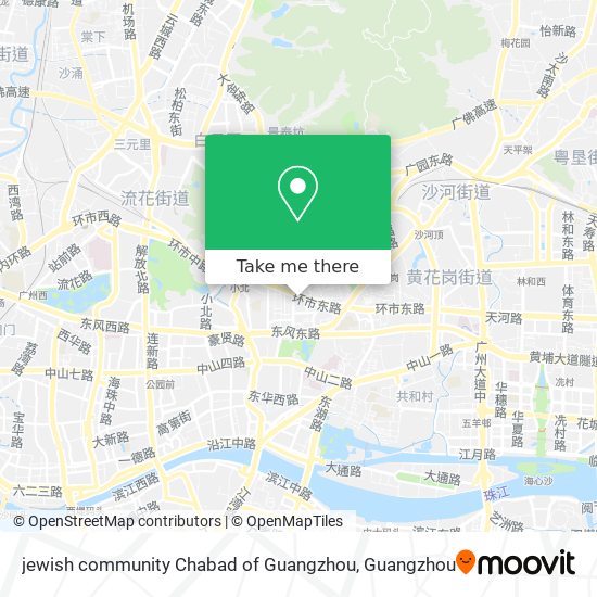 jewish community Chabad of Guangzhou map