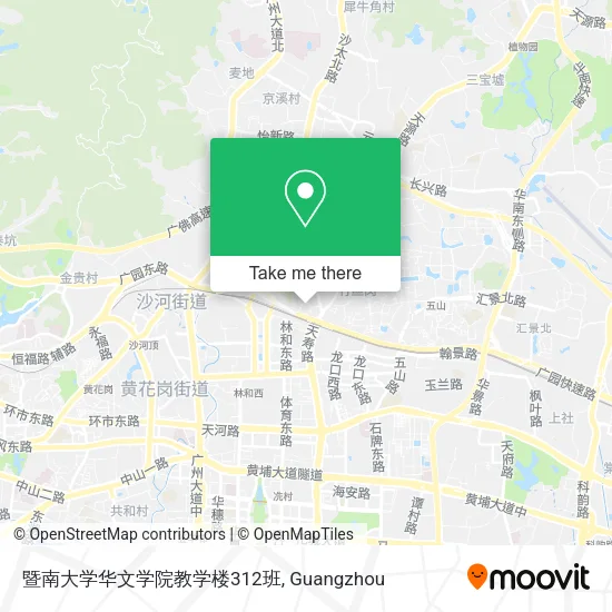 暨南大学华文学院教学楼312班 map