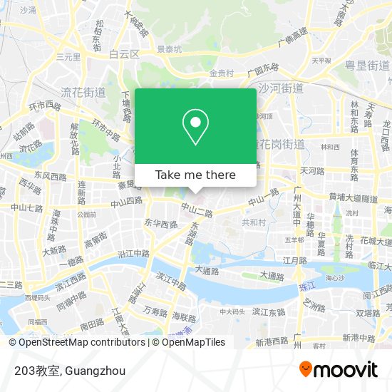 203教室 map