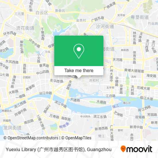 Yuexiu Library (广州市越秀区图书馆) map