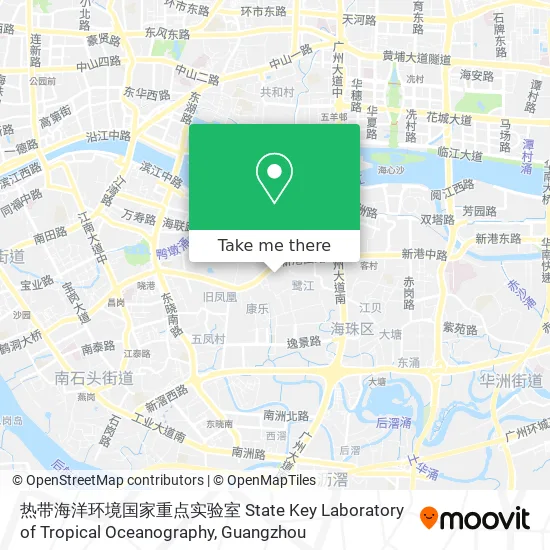 热带海洋环境国家重点实验室 State Key Laboratory of Tropical Oceanography map