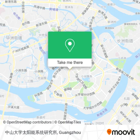 中山大学太阳能系统研究所 map