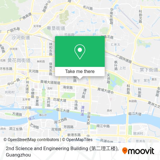 2nd Science and Engineering Building (第二理工楼) map
