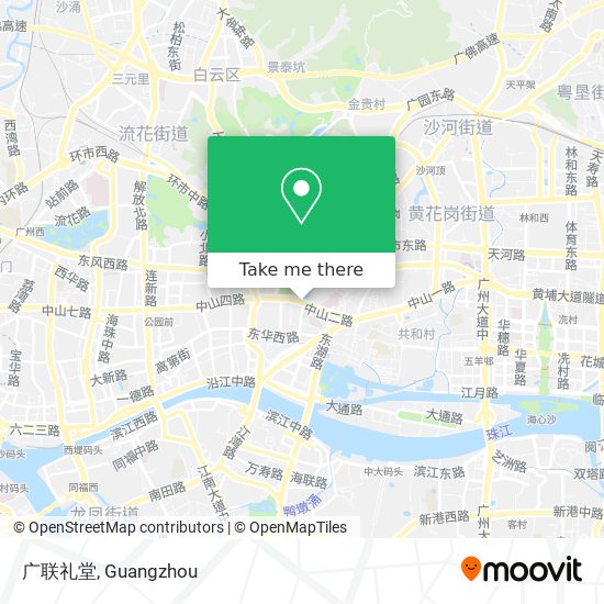 广联礼堂 map
