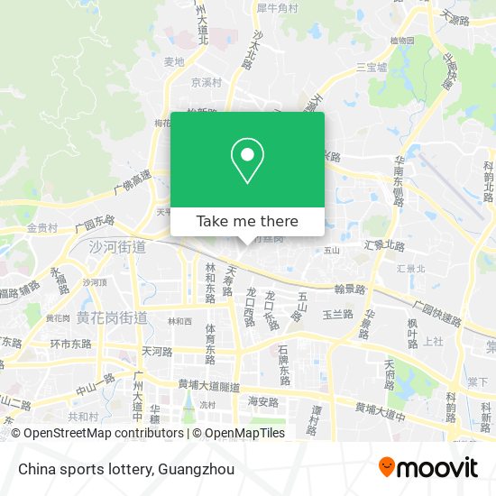 China sports lottery map