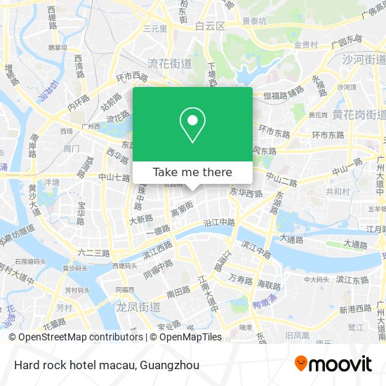 Hard rock hotel macau map