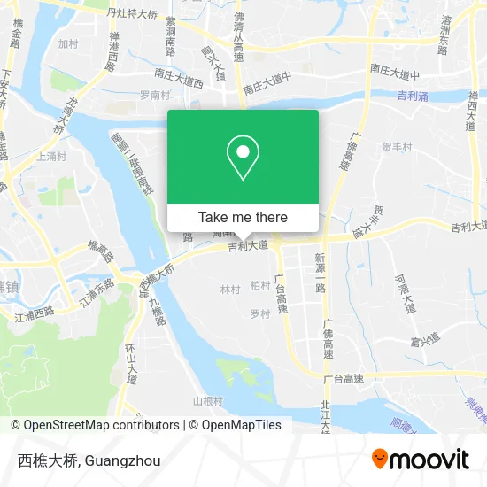 西樵大桥 map