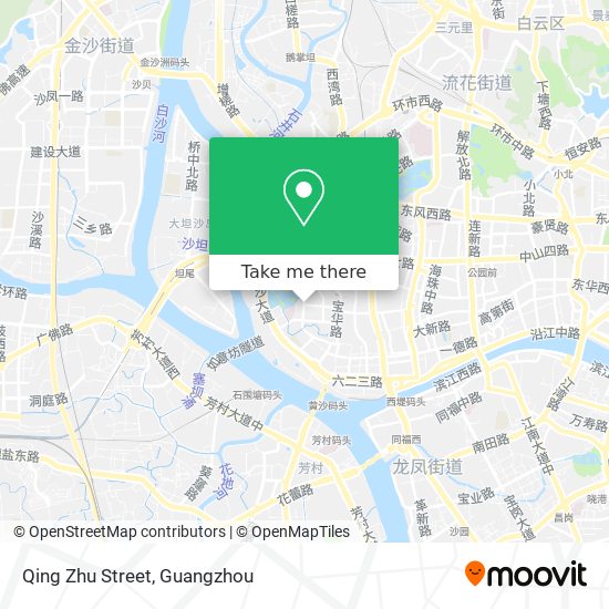 Qing Zhu Street map