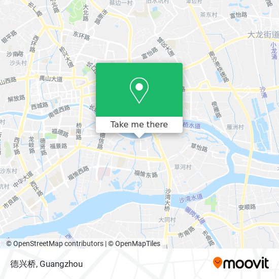 德兴桥 map