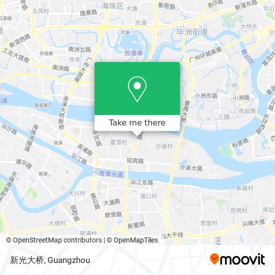 新光大桥 map