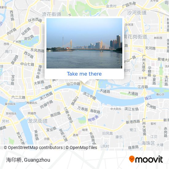海印桥 map
