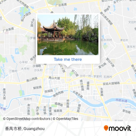 番禺市桥 map