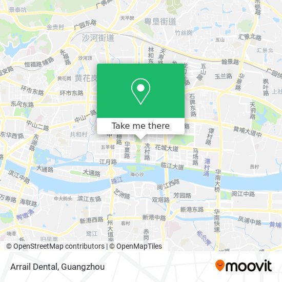 Arrail Dental map