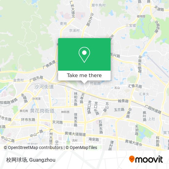 校网球场 map