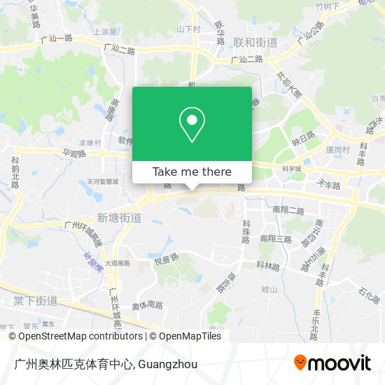 广州奥林匹克体育中心 map