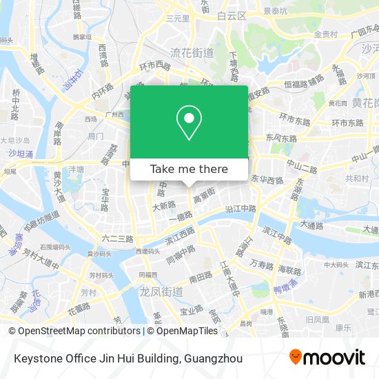 Keystone Office Jin Hui Building map