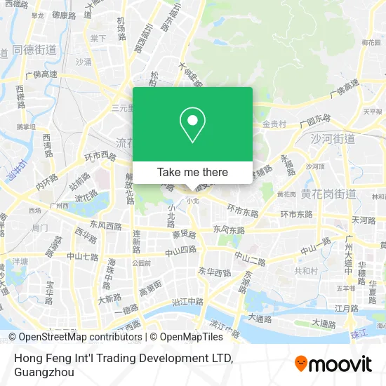 Hong Feng Int'l Trading Development LTD map