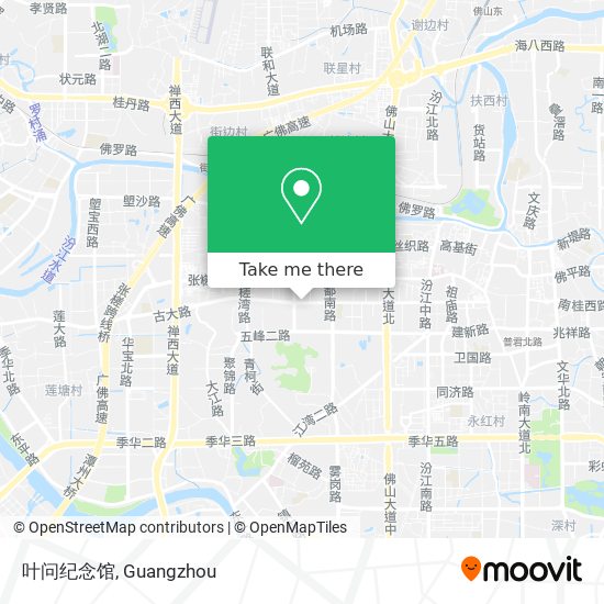 叶问纪念馆 map