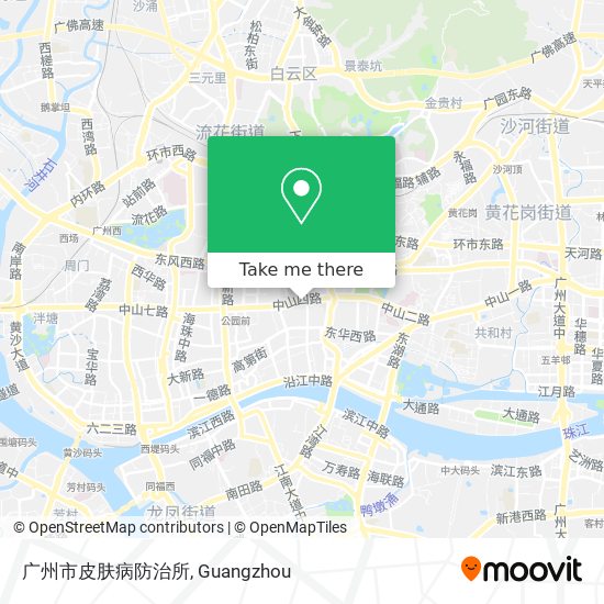 广州市皮肤病防治所 map