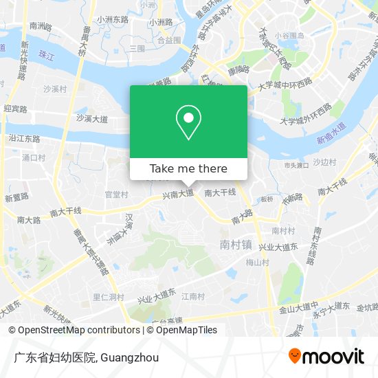 广东省妇幼医院 map