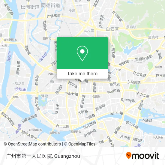 广州市第一人民医院 map