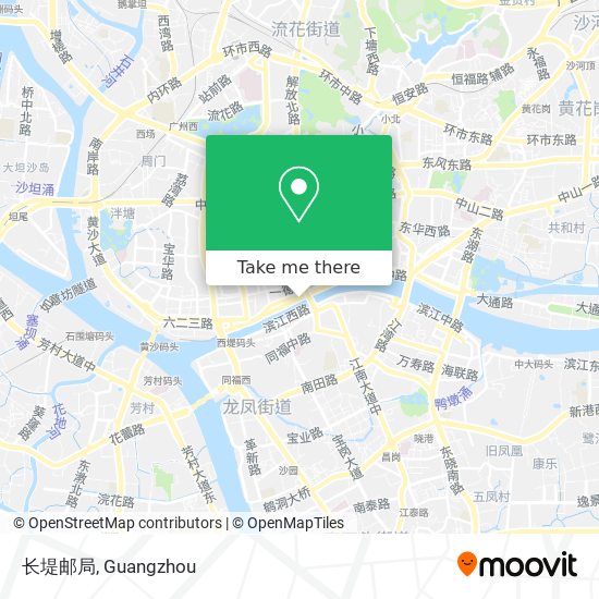 长堤邮局 map