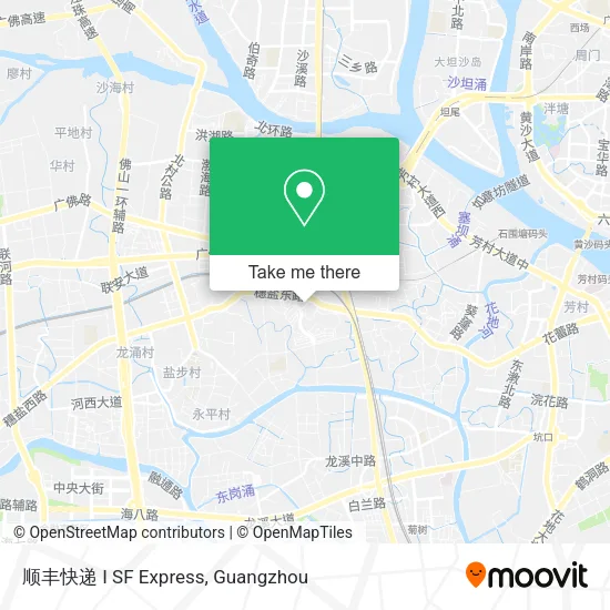 顺丰快递 I SF Express map