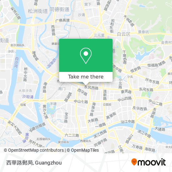 西華路郵局 map