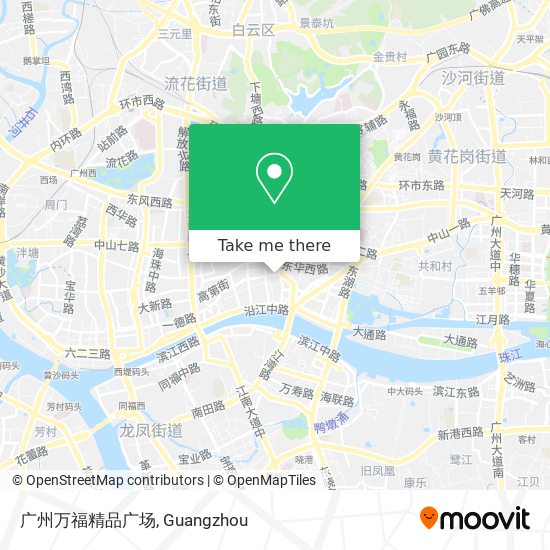 广州万福精品广场 map