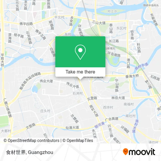 食材世界 map