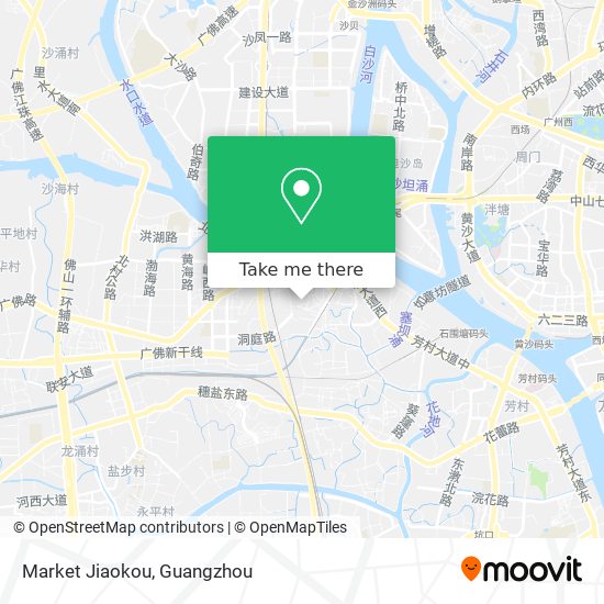 Market Jiaokou map