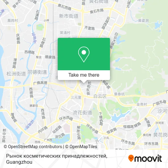 Рынок косметических принадлежностей map