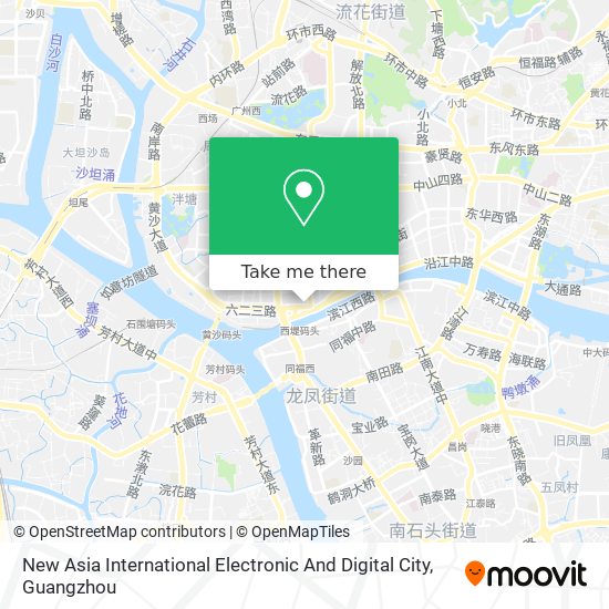 New Asia International Electronic And Digital City map