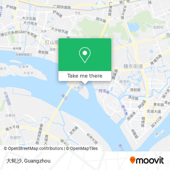 大蚝沙 map