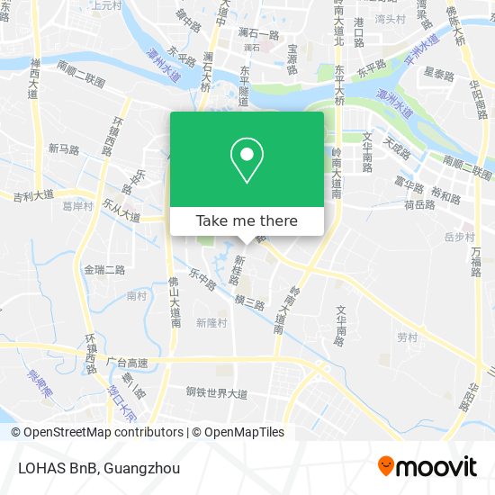 LOHAS BnB map
