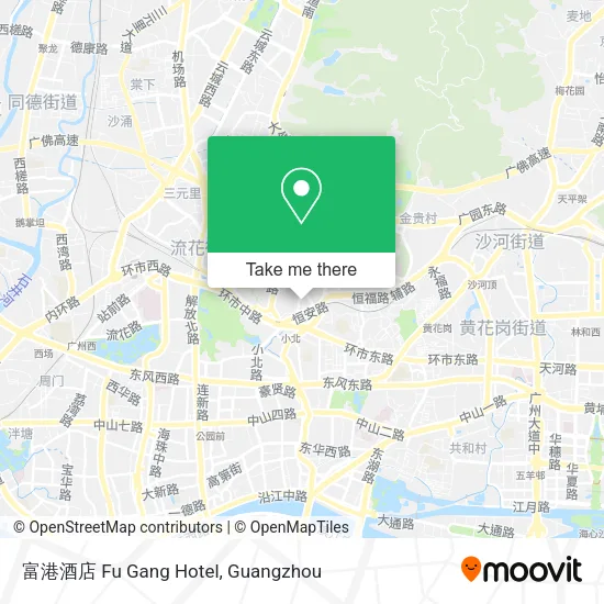富港酒店 Fu Gang Hotel map