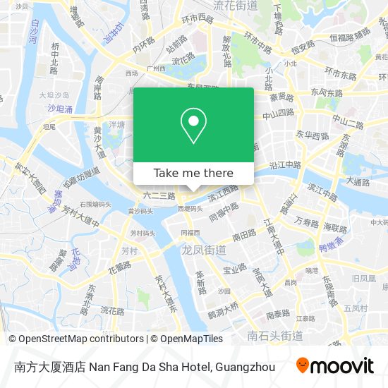 南方大厦酒店 Nan Fang Da Sha Hotel map