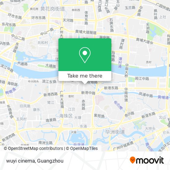 wuyi cinema map